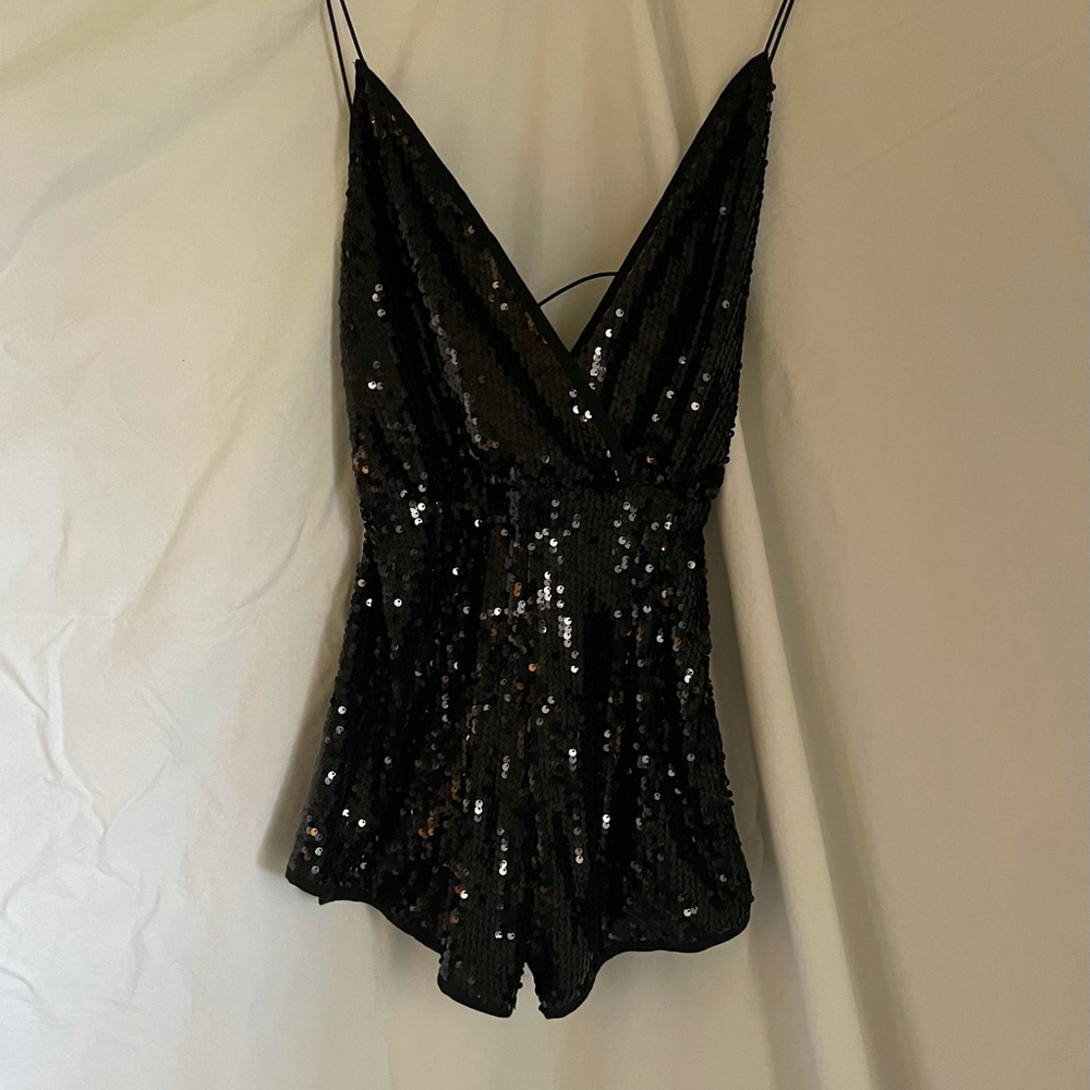 Sequined Romper - image 2